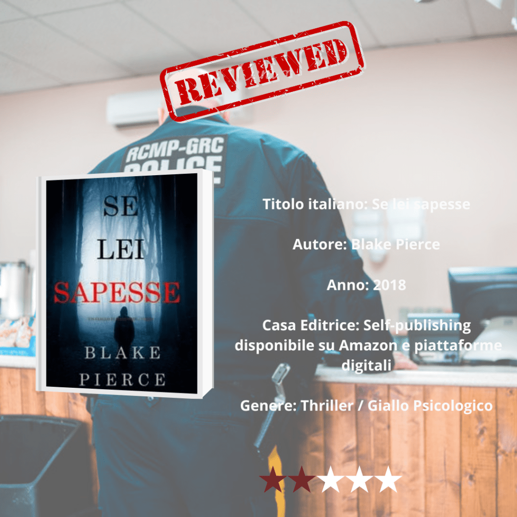 Se lei sapesse — Blake Pierce&nbsp;(2018)